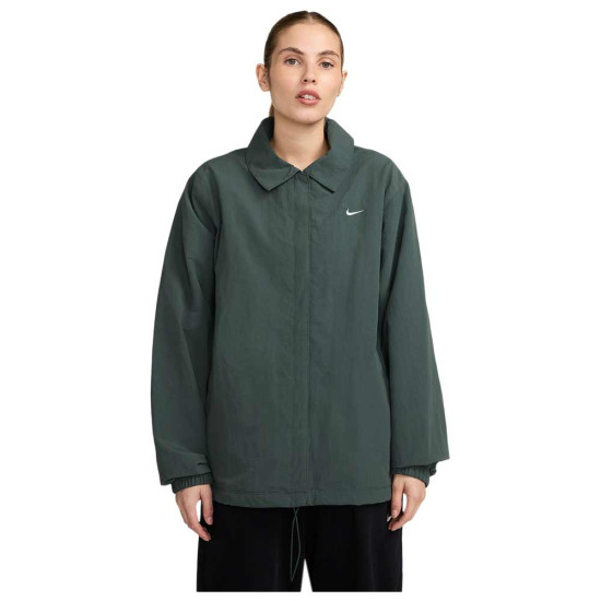Nike Γυναικείο μπουφάν Sportswear Essential Oversized UV Woven Coaches' Jacket